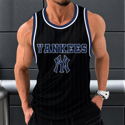 [FLASH SALE] NEW CUSTOMIZED MLB01 NYY NEW YORK YANKEES UNISEX TANK TOP