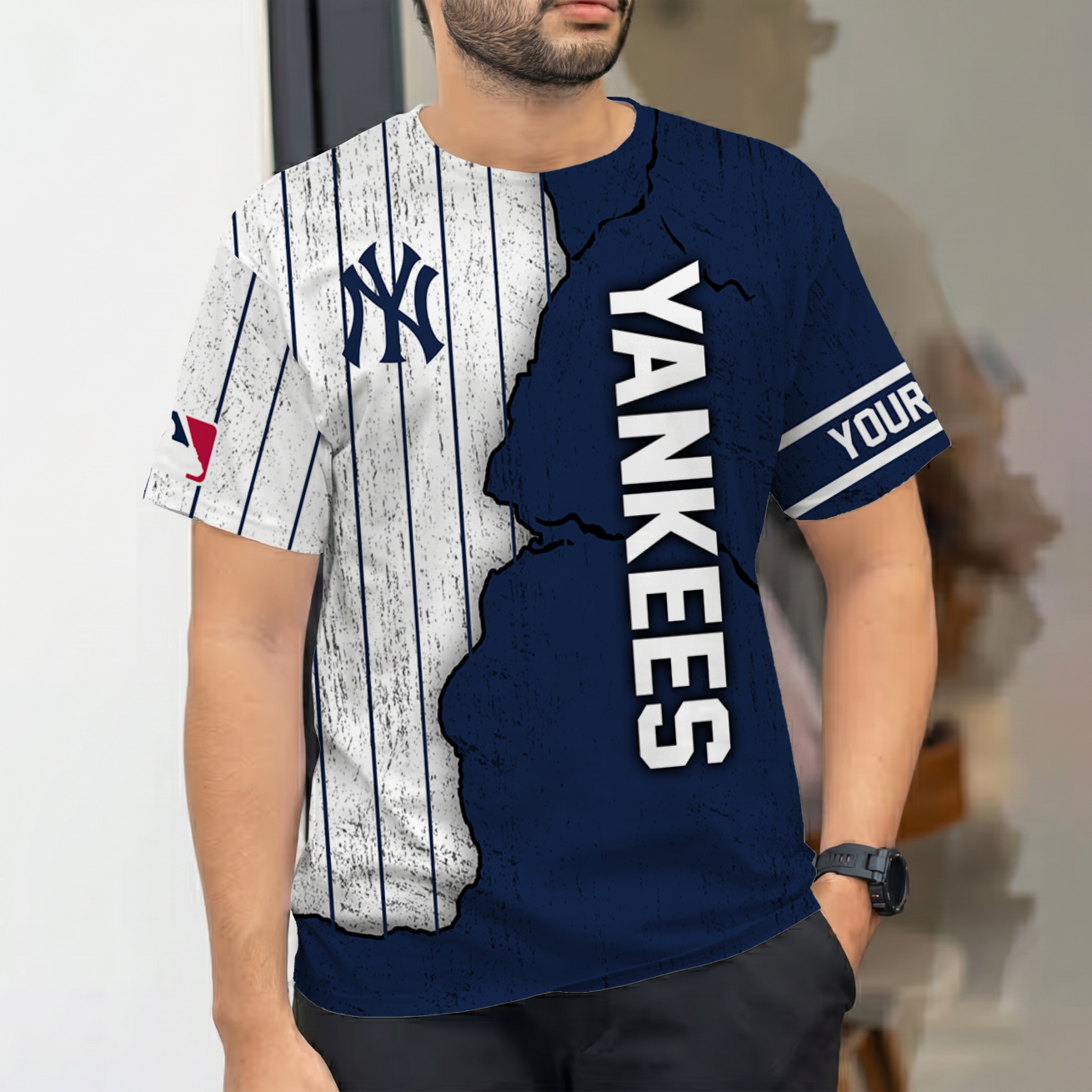 [FLASH SALE] NEW CUSTOMIZED MLB01 NYY NEW YORK YANKEES T-SHIRT, HOODIE, ZIP HOODIE