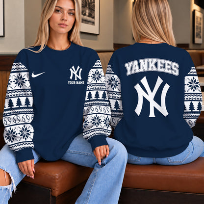 [FLASH SALE] NEW CUSTOMIZED MLB01 NYY THE YANKEES UNISEX SWEATSHIRT