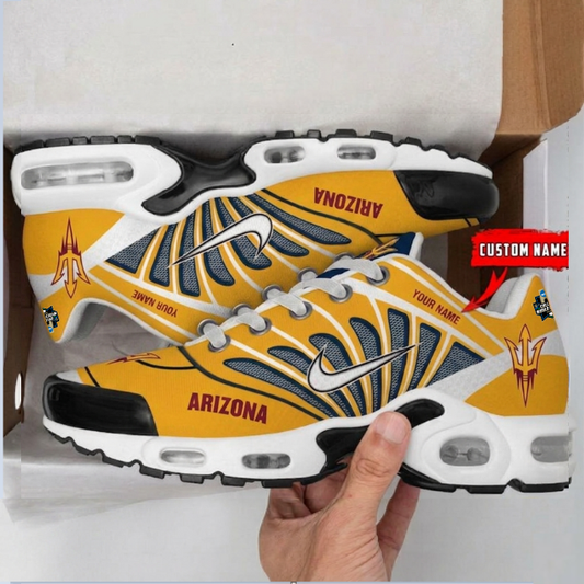 [FLASH SALE] NEW CUSTOMIZED CWS NCAA02 ASS AS SUN DEVILS UNISEX AIR MAX PLUS SNEAKERS