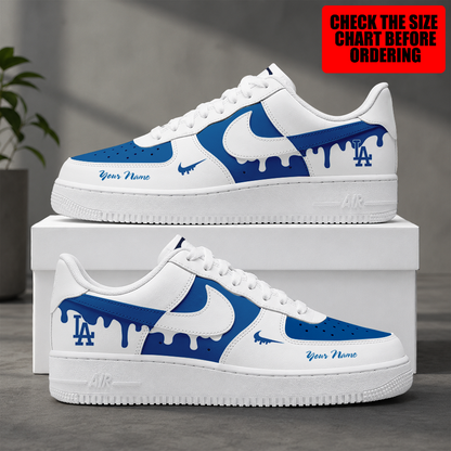 [FLASH SALE] NEW CUSTOMIZED MLB02 LAD LOS ANGELES DODGERS AF1 SHOES