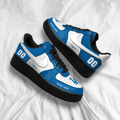 [FLASH SALE] NEW CUSTOMIZED MLB02 LAD LOS ANGELES DODGERS AF1 SHOES