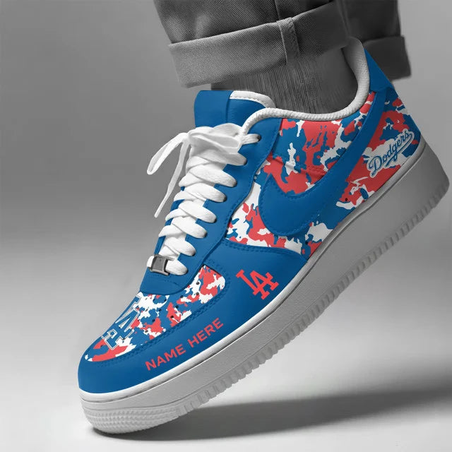[FLASH SALE] NEW CUSTOMIZED MLB02 LAD LOS ANGELES DODGERS AF1 SHOES