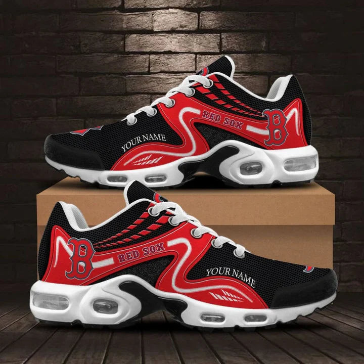 [FLASH SALE] NEW CUSTOMIZED MLB03 BRS BOSTON RED SOX AIR MAX PLUS SNEAKERS