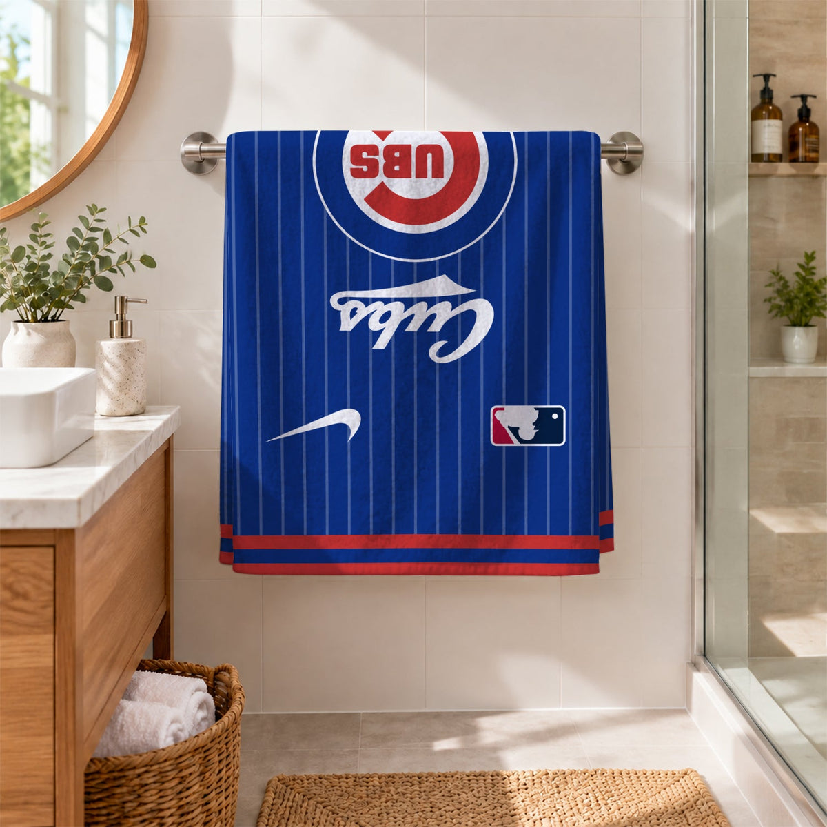 [FLASH SALE] NEW CUSTOMIZED MLB04 CCS CHICAGO CUBS BEACH TOWEL