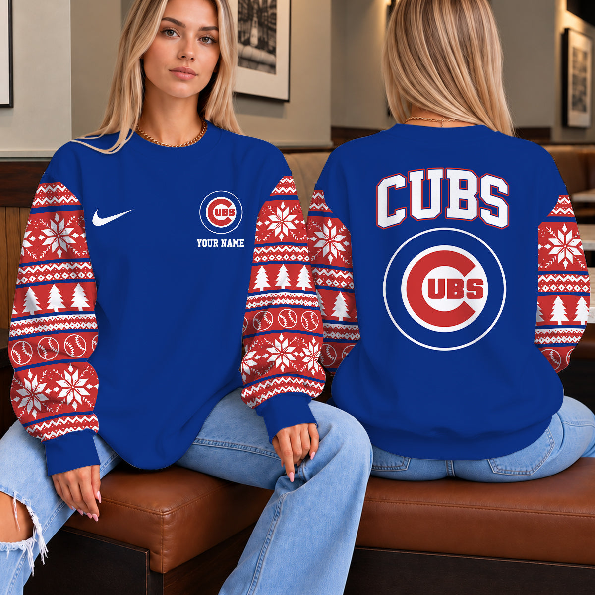 [FLASH SALE] NEW CUSTOMIZED MLB04 CCS THE CUBS UNISEX SWEATSHIRT