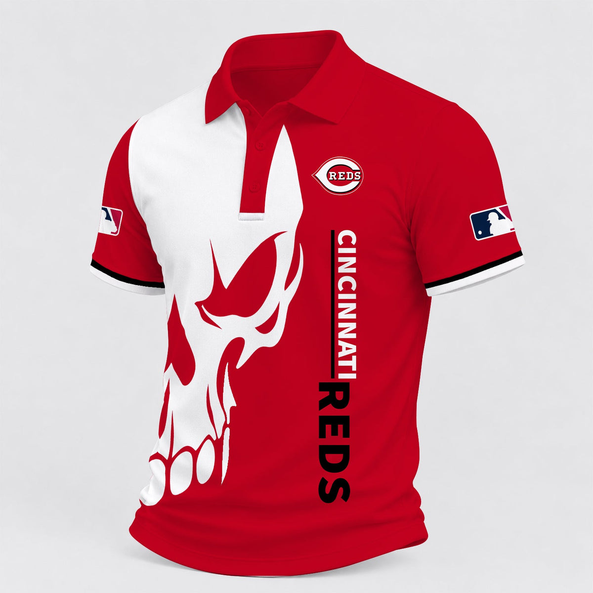 [FLASH SALE] NEW CUSTOMIZED MLB05 CRS CINCINNATI REDS POLO SHIRT