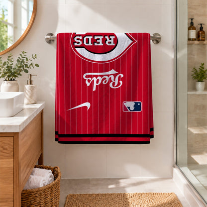 [FLASH SALE] NEW CUSTOMIZED MLB05 CRS CINCINNATI REDS BEACH TOWEL