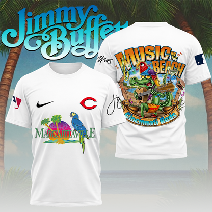 [FLASH SALE] NEW CUSTOMIZED MLB05 CRS CINCINNATI REDS x JIMMY BUFFETT T-SHIRT, HOODIE, ZIP HOODIE