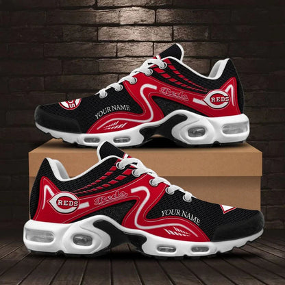 [FLASH SALE] NEW CUSTOMIZED MLB05 CRS CINCINNATI REDS AIR MAX PLUS SNEAKERS