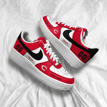 [FLASH SALE] NEW CUSTOMIZED MLB05 CRS CINCINNATI REDS AF1 SHOES