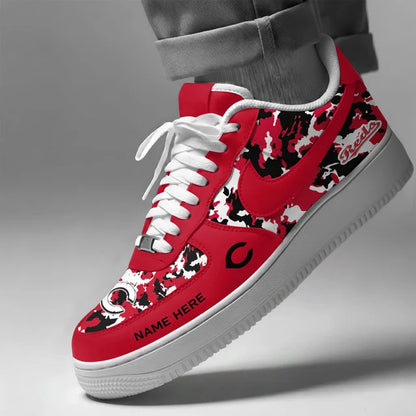 [FLASH SALE] NEW CUSTOMIZED MLB05 CRS CINCINNATI REDS AF1 SHOES