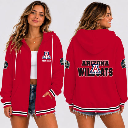 [FAN FAVORITE] NEW CUSTOMIZED NCAA CWS06 ARW ARIZONA WILDCATS T-SHIRT, HOODIE, ZIP HOODIE