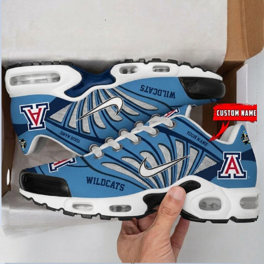 [FLASH SALE] NEW CUSTOMIZED CWS NCAA06 ARW AR WILCATS UNISEX AIR MAX PLUS SNEAKERS
