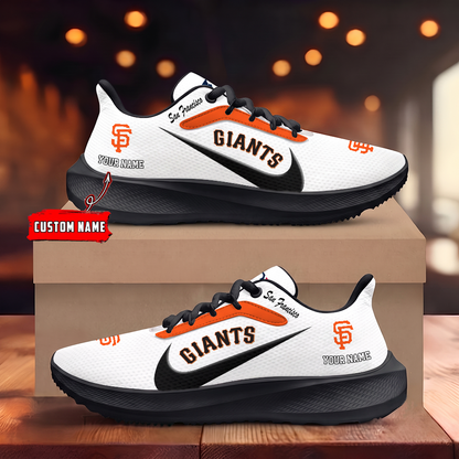 [FLASH SALE] NEW CUSTOMIZED MLB06 SFG SAN FRANCISCO GIANTS ROAD RUNNING SHOES