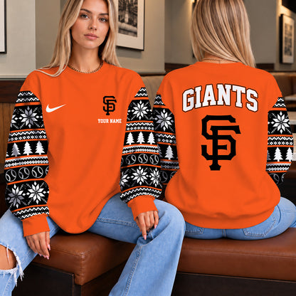 [FLASH SALE] NEW CUSTOMIZED MLB06 SFG THE GIANTS UNISEX SWEATSHIRT