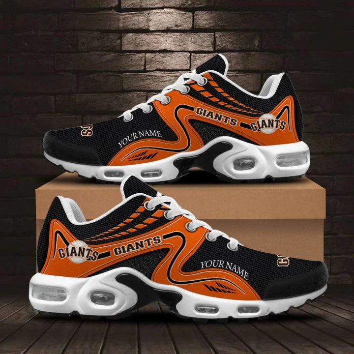 [FLASH SALE] NEW CUSTOMIZED MLB06 SFG SAN FRANCISCO GIANTS AIR MAX PLUS SNEAKERS