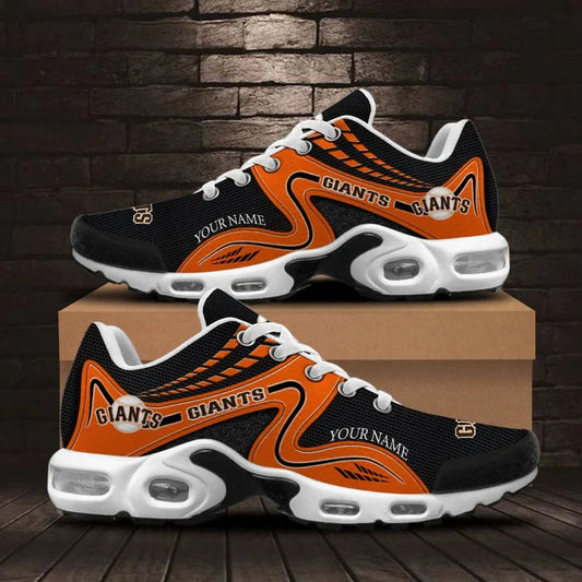 [FLASH SALE] NEW CUSTOMIZED MLB06 SFG SAN FRANCISCO GIANTS AIR MAX PLUS SNEAKERS