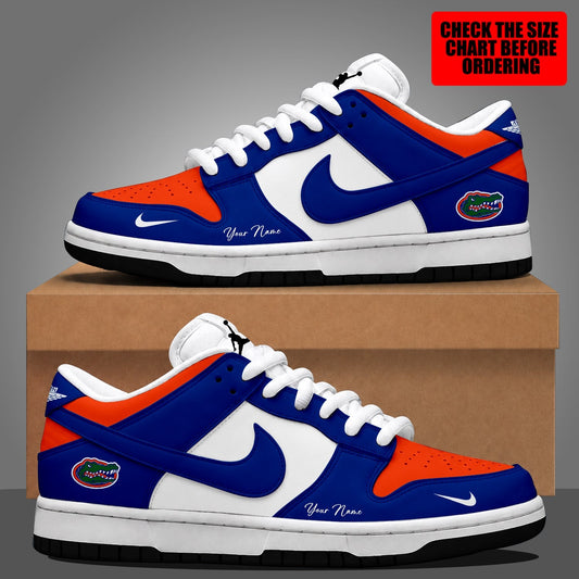 [FAN FAVORITE] NEW CUSTOMIZED NCAA CWS08 FLG FLORIDA GATORS DUNK LOW SHOES