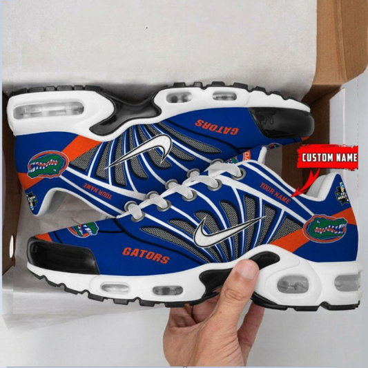 [FLASH SALE] NEW CUSTOMIZED CWS NCAA08 FLG FL GATORS UNISEX AIR MAX PLUS SNEAKERS