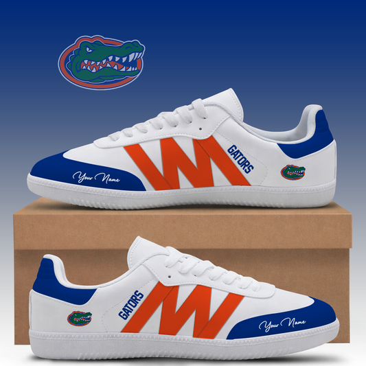 [FAN FAVORITE] NEW CUSTOMIZED NCAA CWS08 FLG FLORIDA GATORS CLASSIC SNEAKERS