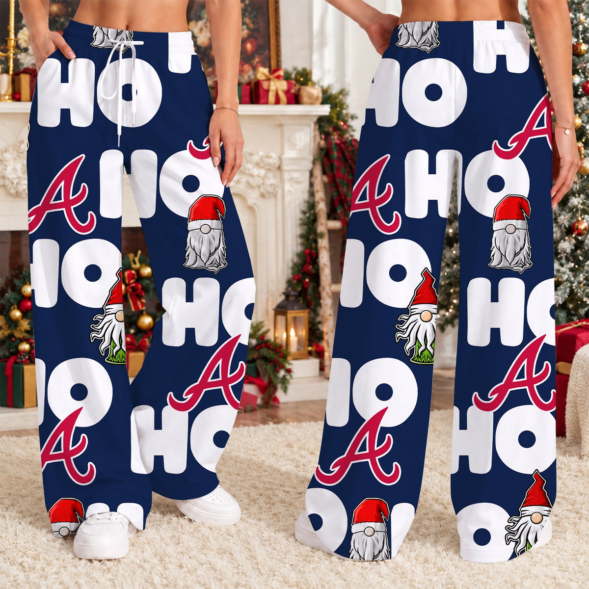 [FLASH SALE] NEW CUSTOMIZED MLB09 ABS THE BRAVES LONG PANTS