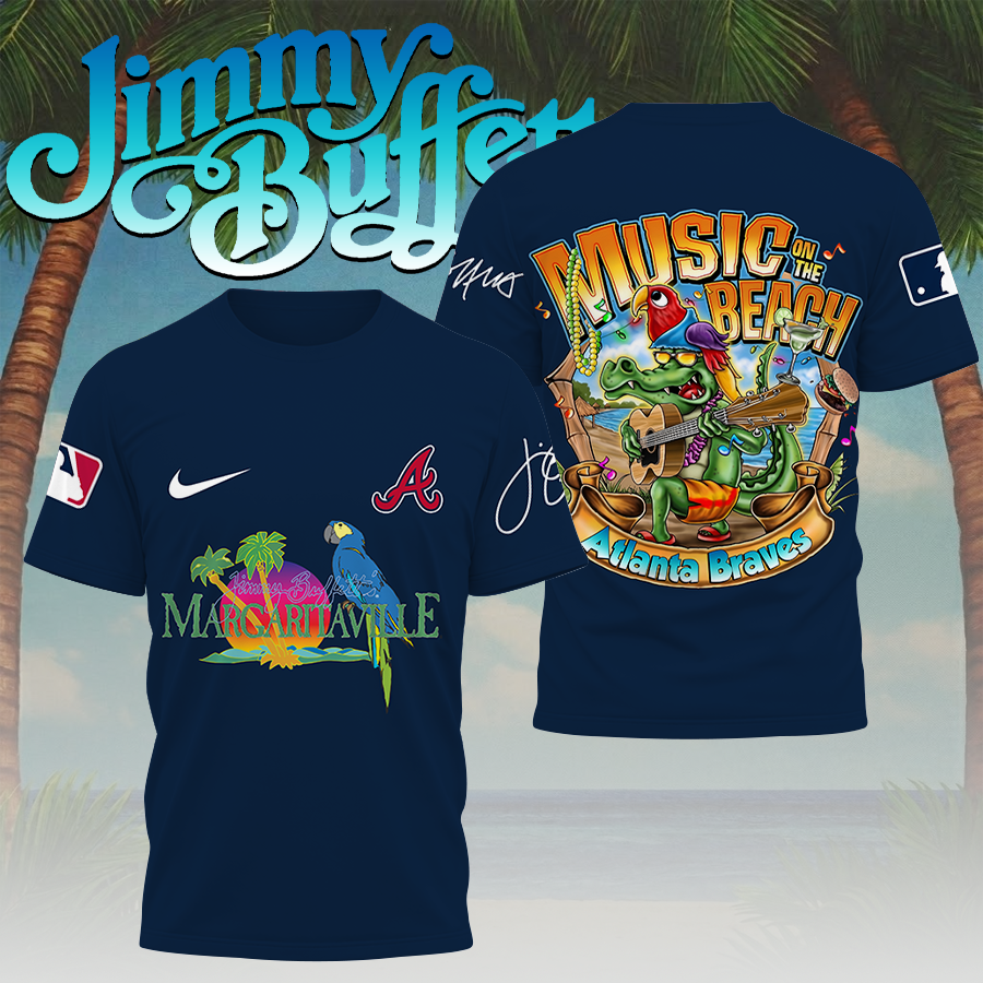 [FLASH SALE] NEW CUSTOMIZED MLB09 ABS ATLANTA BRAVES x JIMMY BUFFETT T-SHIRT, HOODIE, ZIP HOODIE