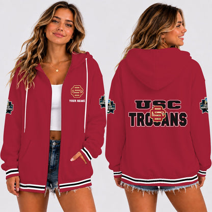 [FAN FAVORITE] NEW CUSTOMIZED NCAA CWS09 USC USC TROJANS T-SHIRT, HOODIE, ZIP HOODIE
