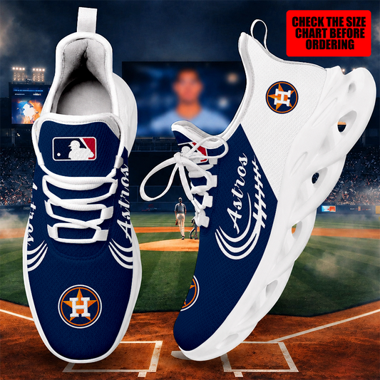 [FLASH SALE] NEW CUSTOMIZED MLB10 HAS HOUSTON ASTROS MAX SOUL SHOES