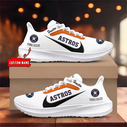 [FLASH SALE] NEW CUSTOMIZED MLB10 HAS HOUSTON ASTROS ROAD RUNNING SHOES