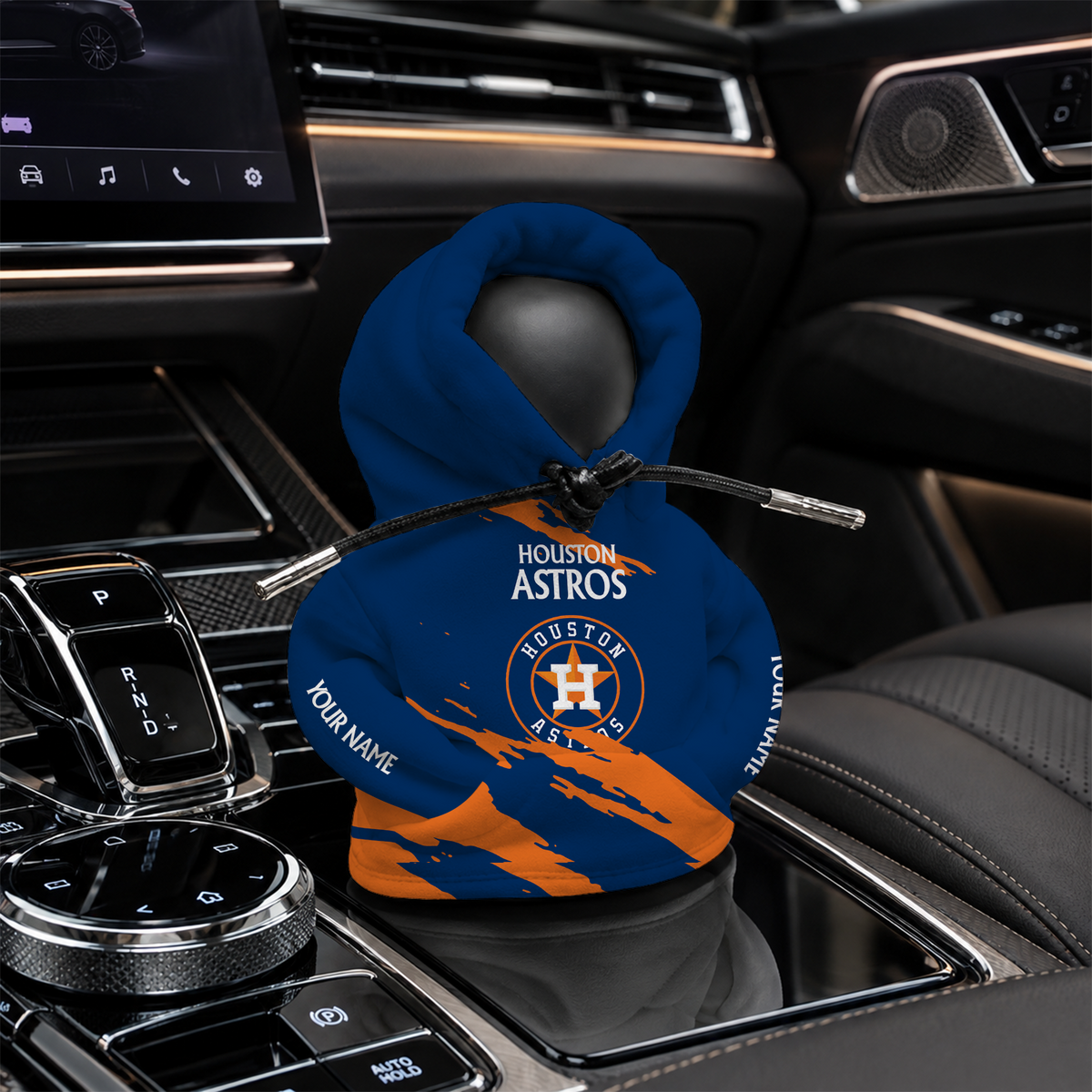 [FLASH SALE] NEW CUSTOMIZED MLB10 HAS HOUSTON ASTROS AUTOMOTIVE HOODIE SHIFT KNOB COVER