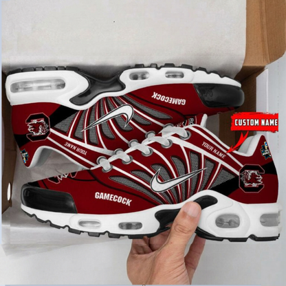 [FLASH SALE] NEW CUSTOMIZED CWS NCAA10 SCG SC GAMECOCKS UNISEX AIR MAX PLUS SNEAKERS