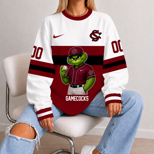 [FAN FAVORITE] NEW CUSTOMIZED NCAA CWS10 SCG SOUTH CAROLINA GAMECOCKS UNISEX SWEATSHIRT