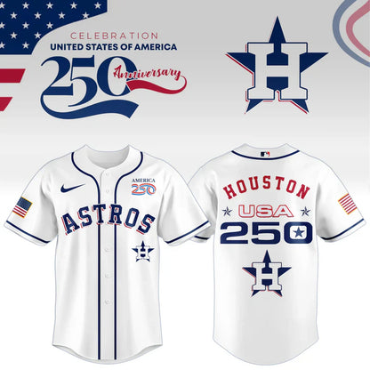 [FLASH SALE] NEW CUSTOMIZED MLB10 HAS HOUSTON ASTROS BASEBALL JERSEY