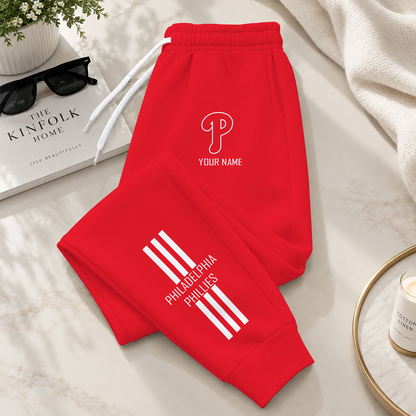 [FLASH SALE] NEW CUSTOMIZED MLB11 PPS PHILADELPHIA PHILLIES SWEATPANTS