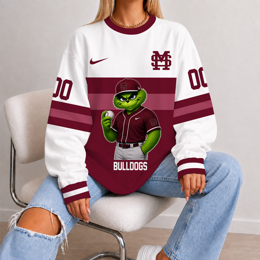 [FAN FAVORITE] NEW CUSTOMIZED NCAA CWS11 MSB MISSISSIPPI STATE BULLDOGS UNISEX SWEATSHIRT