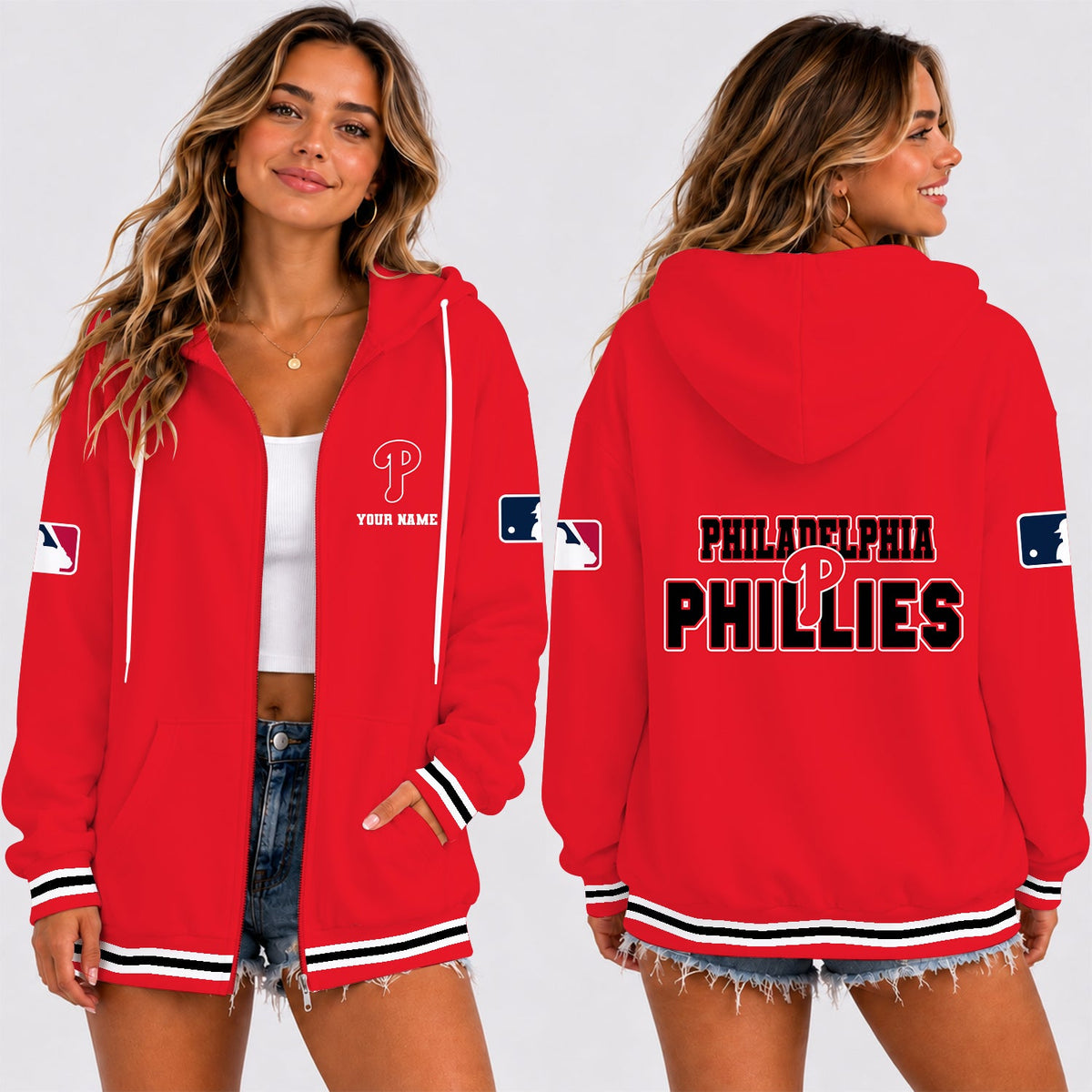 [FLASH SALE] NEW CUSTOMIZED MLB11 PPS THE PHILLIES T-SHIRT, HOODIE & ZIP HOODIE