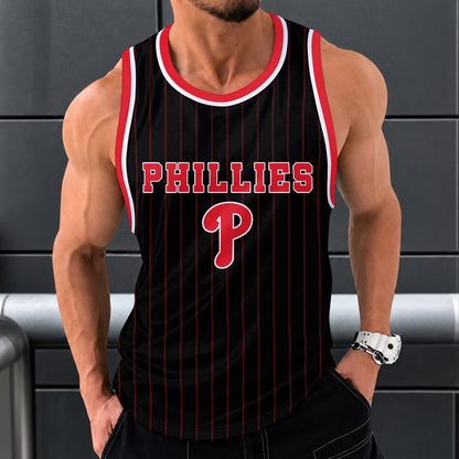 [FLASH SALE] NEW CUSTOMIZED MLB11 PPS PHILADELPHIA PHILLIES UNISEX TANK TOP