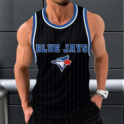 [FLASH SALE] NEW CUSTOMIZED MLB12 TBJ TORONTO BLUE JAYS UNISEX TANK TOP