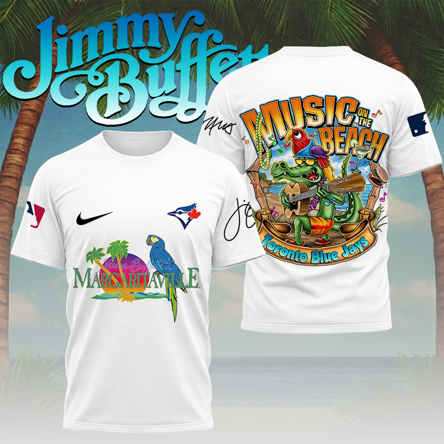 [FLASH SALE] NEW CUSTOMIZED MLB12 TBJ TORONTO BLUE JAYS x JIMMY BUFFETT T-SHIRT, HOODIE, ZIP HOODIE
