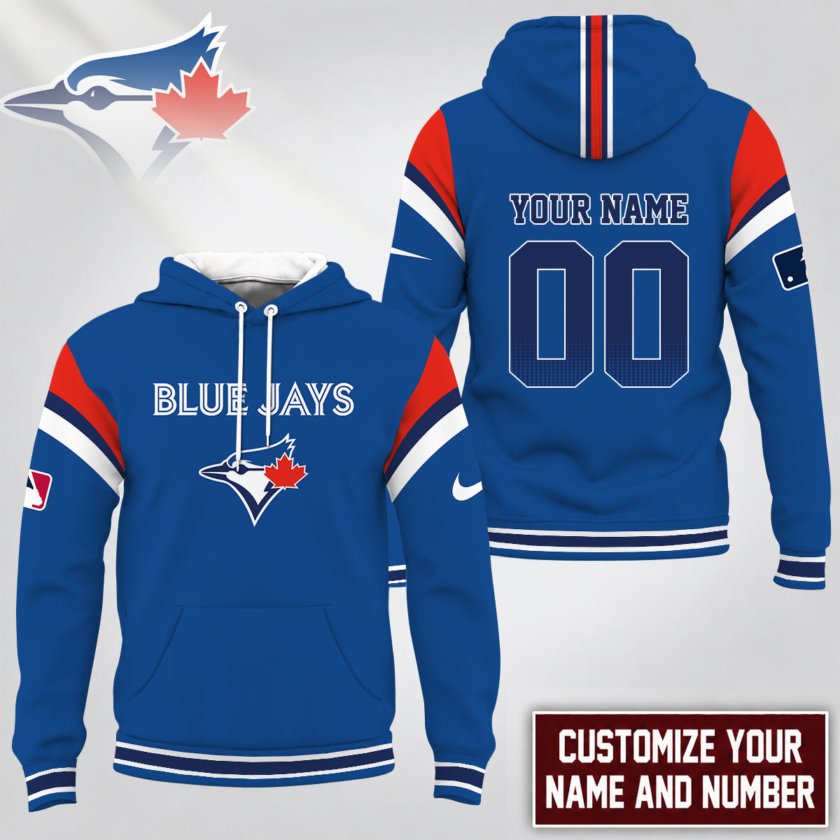 [FLASH SALE] NEW CUSTOMIZED MLB12 TBJ TORONTO BLUE JAYS T-SHIRT, HOODIE, ZIP HOODIE