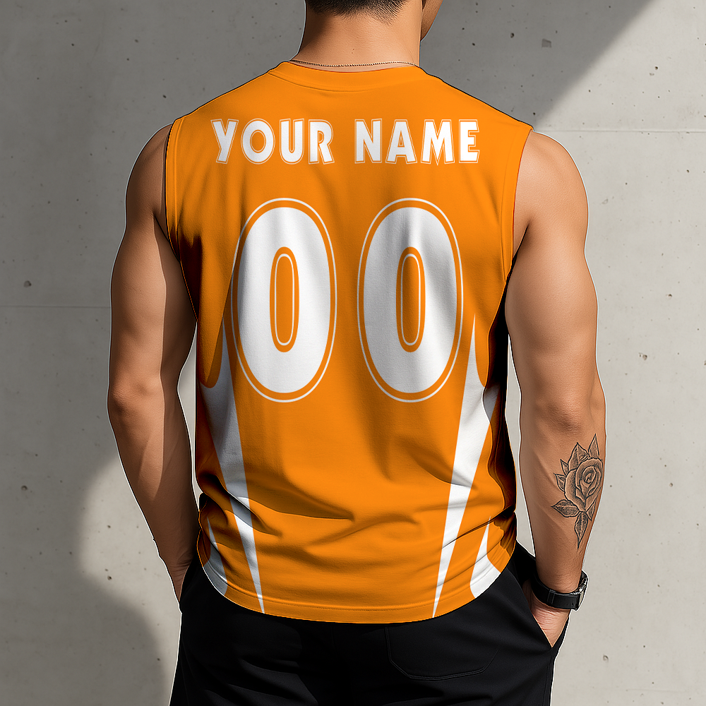[FLASH SALE] NEW CUSTOMIZED | NCAA CWS12 TNV TN VOLUNTEERS MEN'S GYM SHIRT