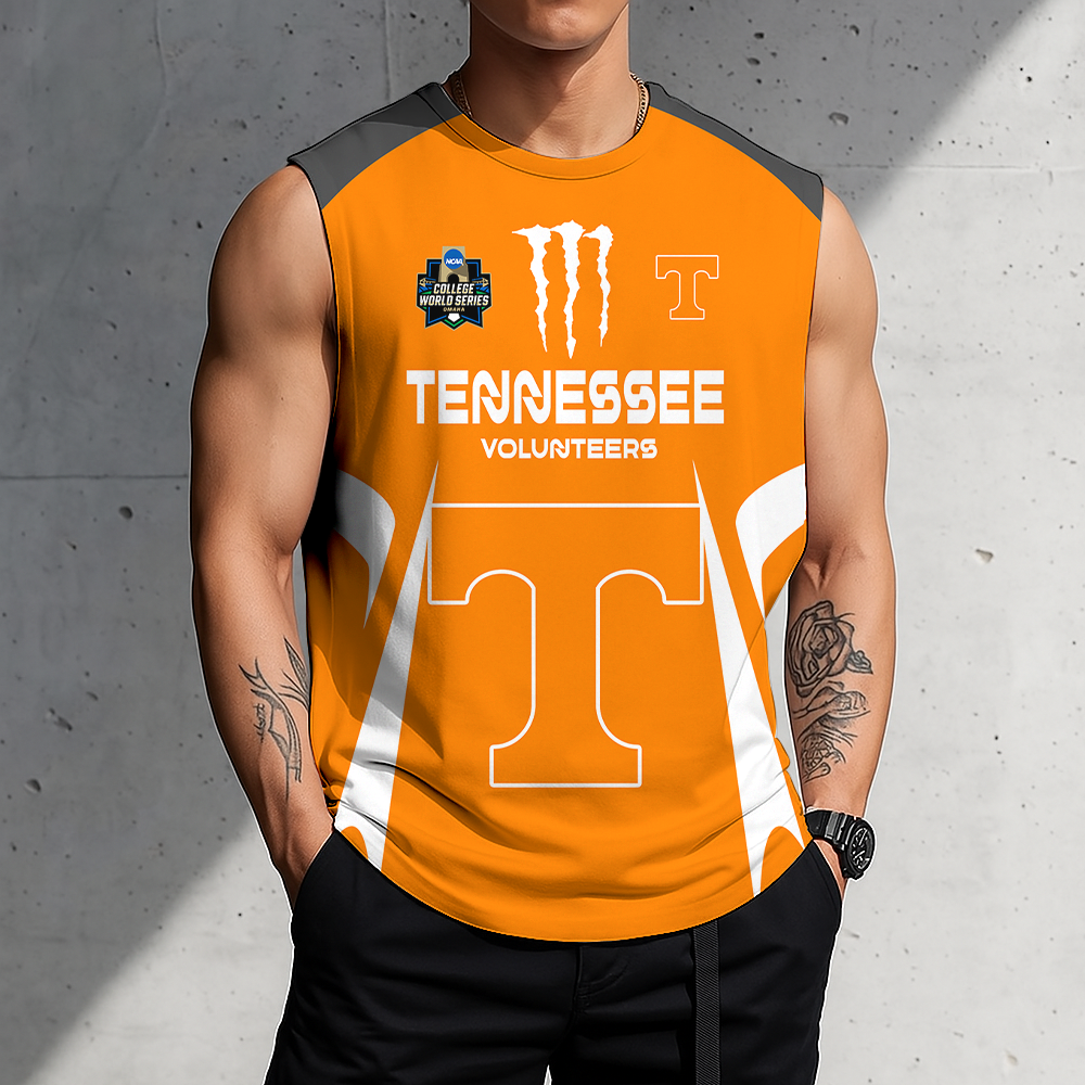 [FLASH SALE] NEW CUSTOMIZED | NCAA CWS12 TNV TN VOLUNTEERS MEN'S GYM SHIRT
