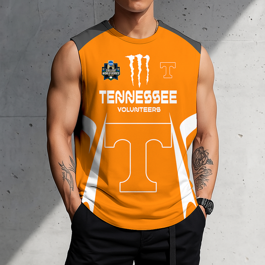 [FLASH SALE] NEW CUSTOMIZED | NCAA CWS12 TNV TN VOLUNTEERS MEN'S GYM SHIRT