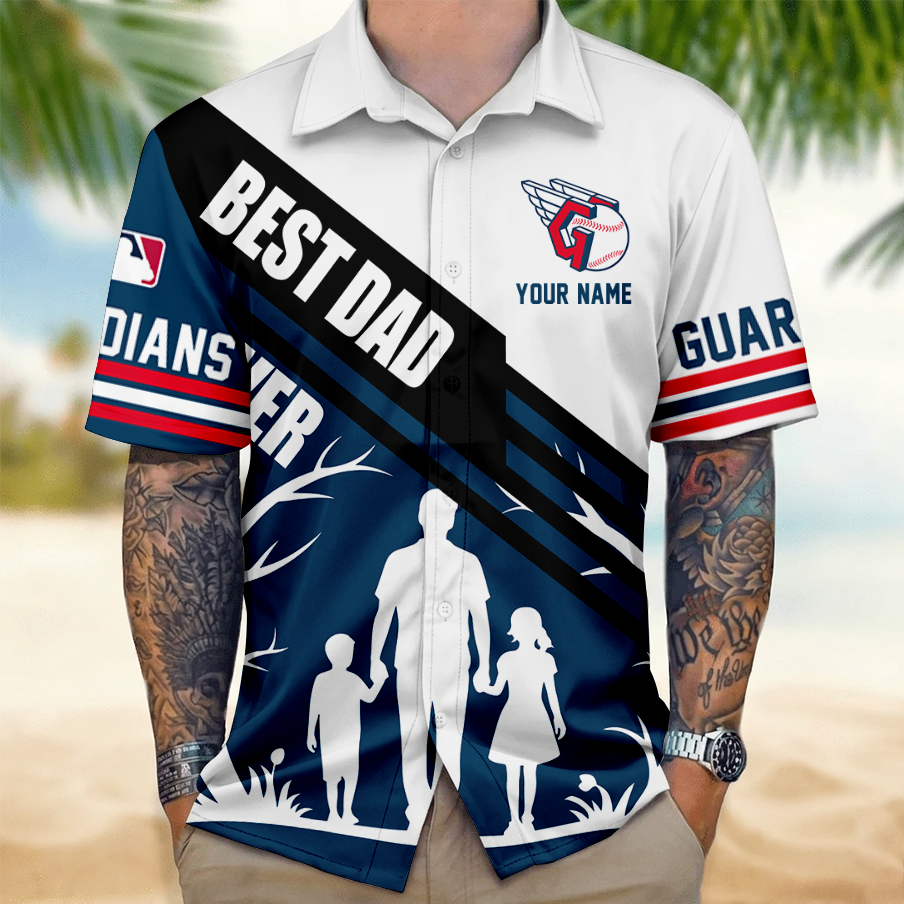 [FLASH SALE] NEW CUSTOMIZED MLB13 CGS CLEVELAND GUARDIANS UNISEX HAWAIIAN SHIRT