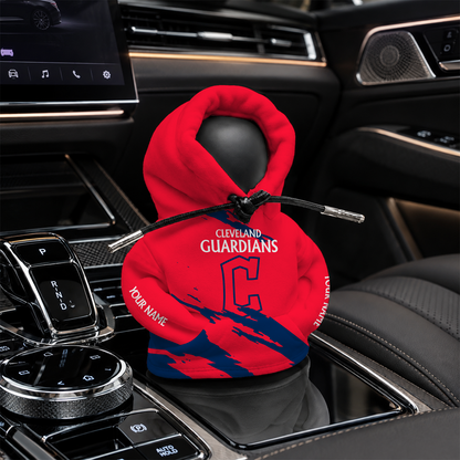[FLASH SALE] NEW CUSTOMIZED MLB13 CGS CLEVELAND GUARDIANS AUTOMOTIVE HOODIE SHIFT KNOB COVER