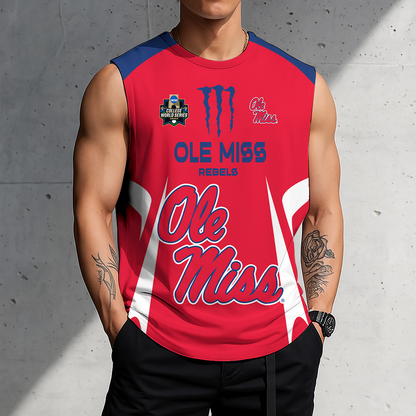 [FLASH SALE] NEW CUSTOMIZED | NCAA CWS13 OMR OM REBELS MEN'S GYM SHIRT
