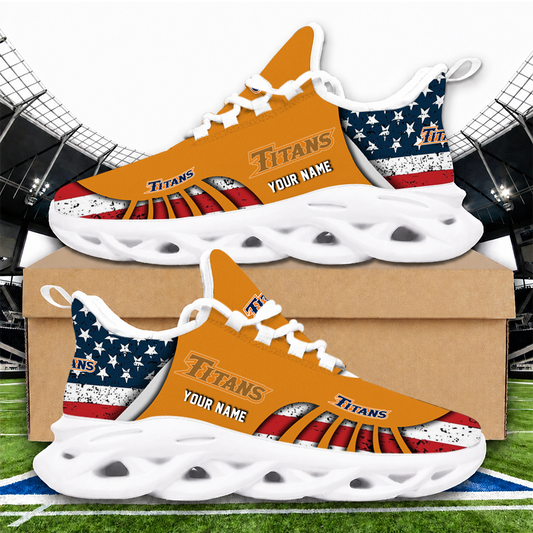 [FAN FAVORITE] NEW CUSTOMIZED NCAA CWS16 CFT CAL STATE FULLERTON TITANS UNISEX CLUNKY SNEAKERS