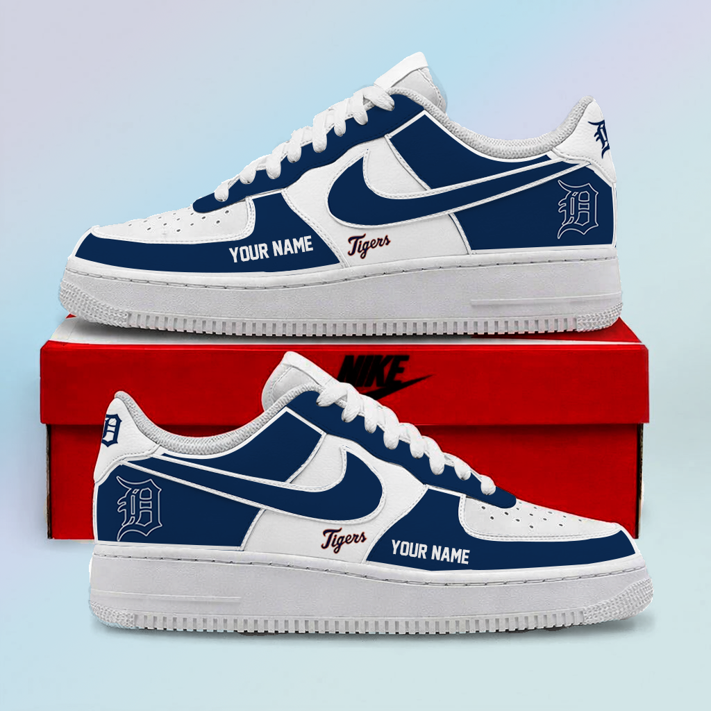 [FLASH SALE] NEW CUSTOMIZED MLB16 DTS DETROIT TIGERS AF1 SHOES