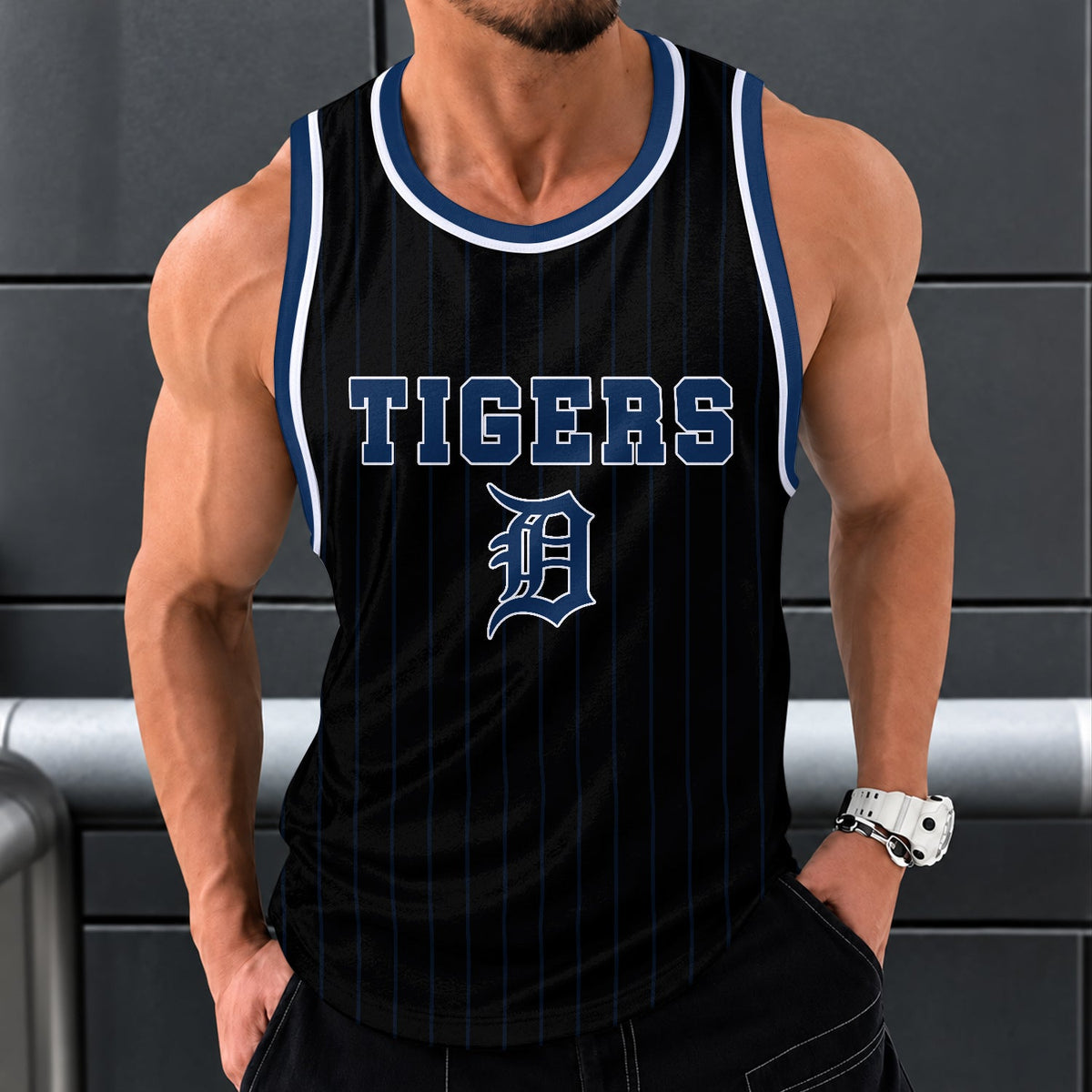 [FLASH SALE] NEW CUSTOMIZED MLB16 DTS DETROIT TIGERS UNISEX TANK TOP